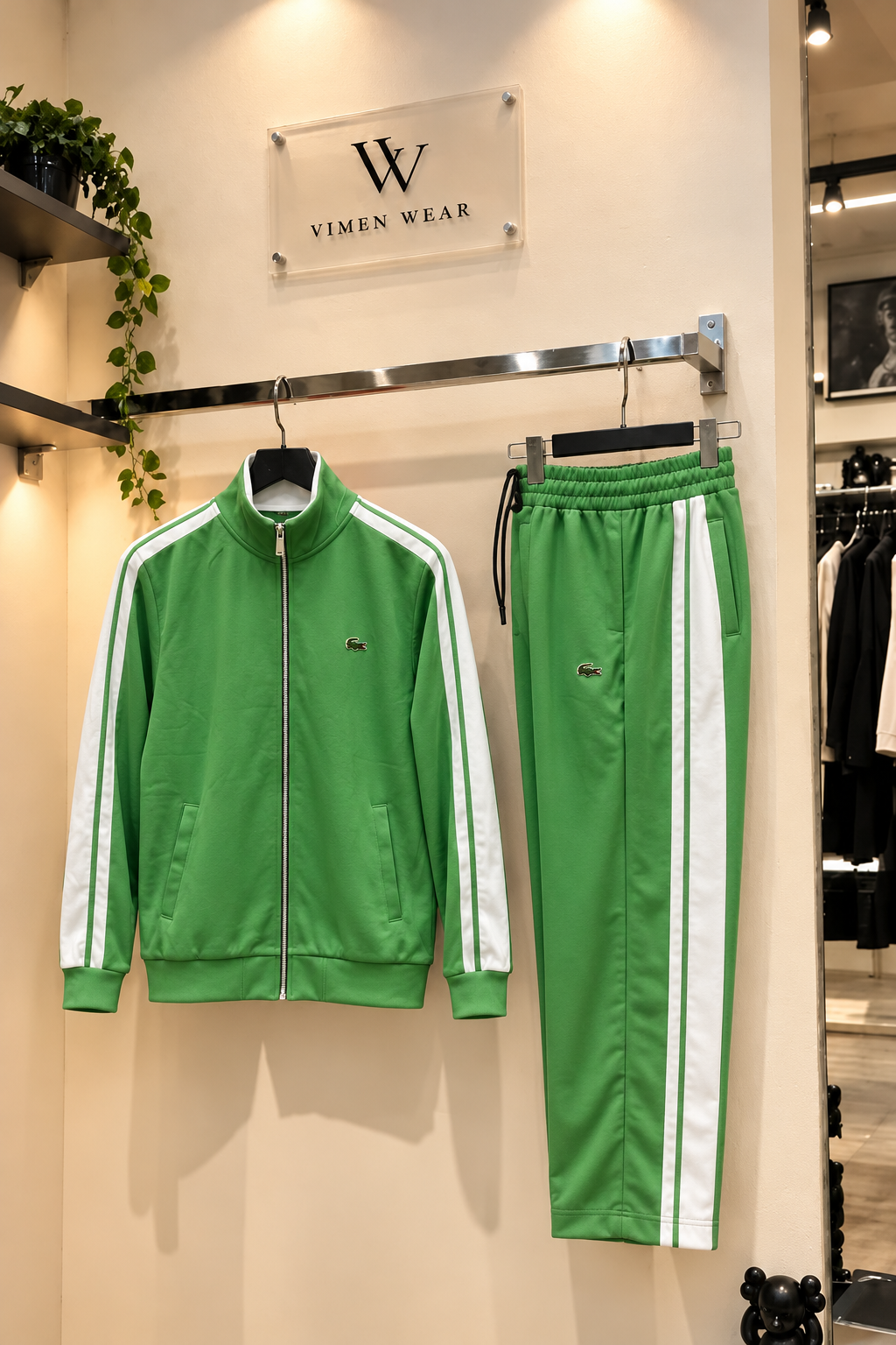 Yeşil Lacoste İthal Eşofman Takımı