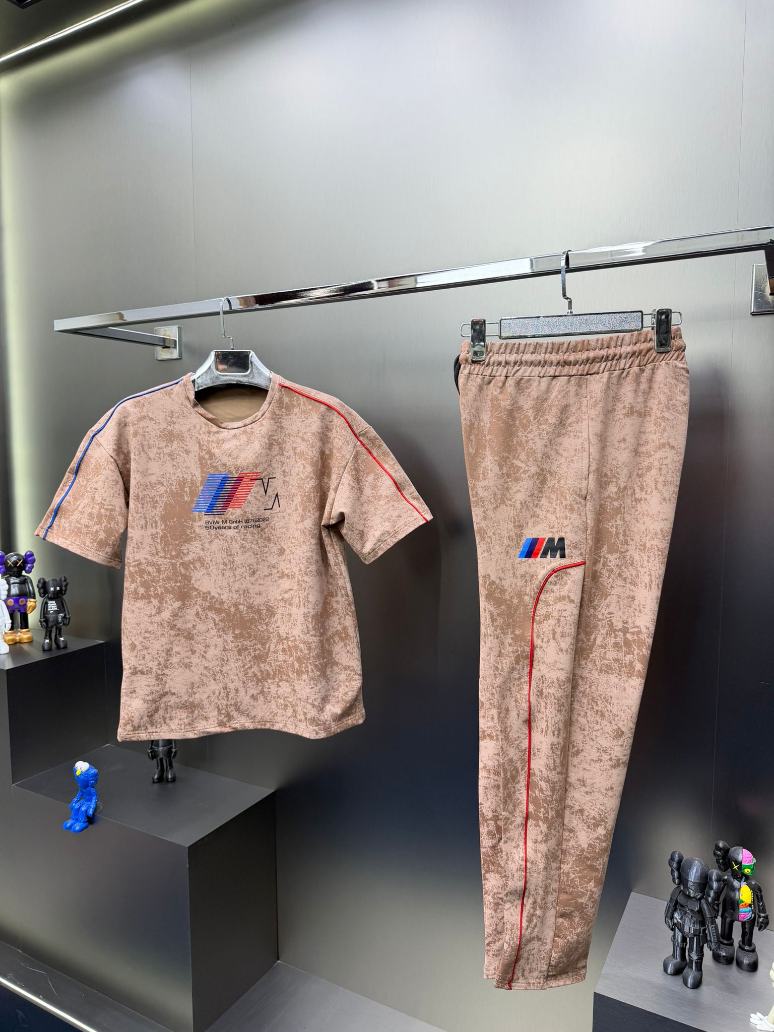 Puma BMW Kahve İthal Yazlık Eşofman Takımı