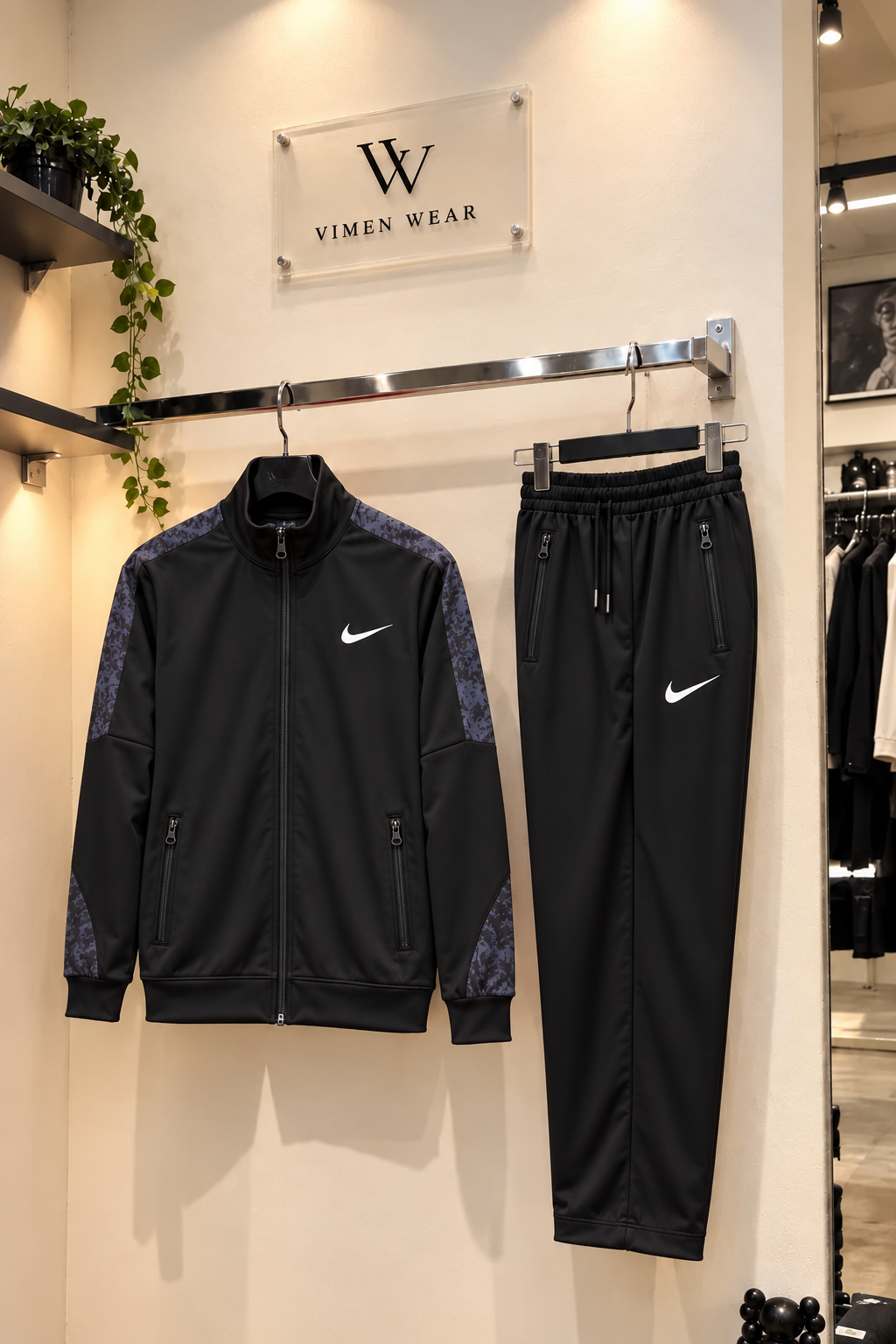Nike Siyah İthal Eşofman Takım