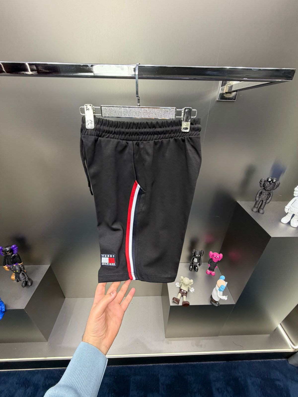 Tommy Hilfiger Beyaz İthal Şortlu Eşofman Takımı