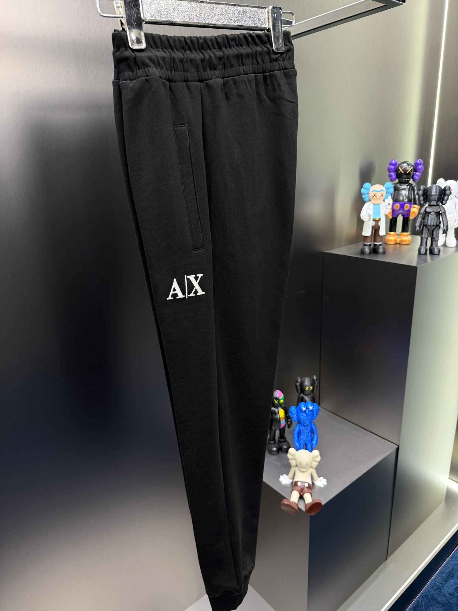Armani Exchange Beyaz Şeritli İthal Eşofman Takımı