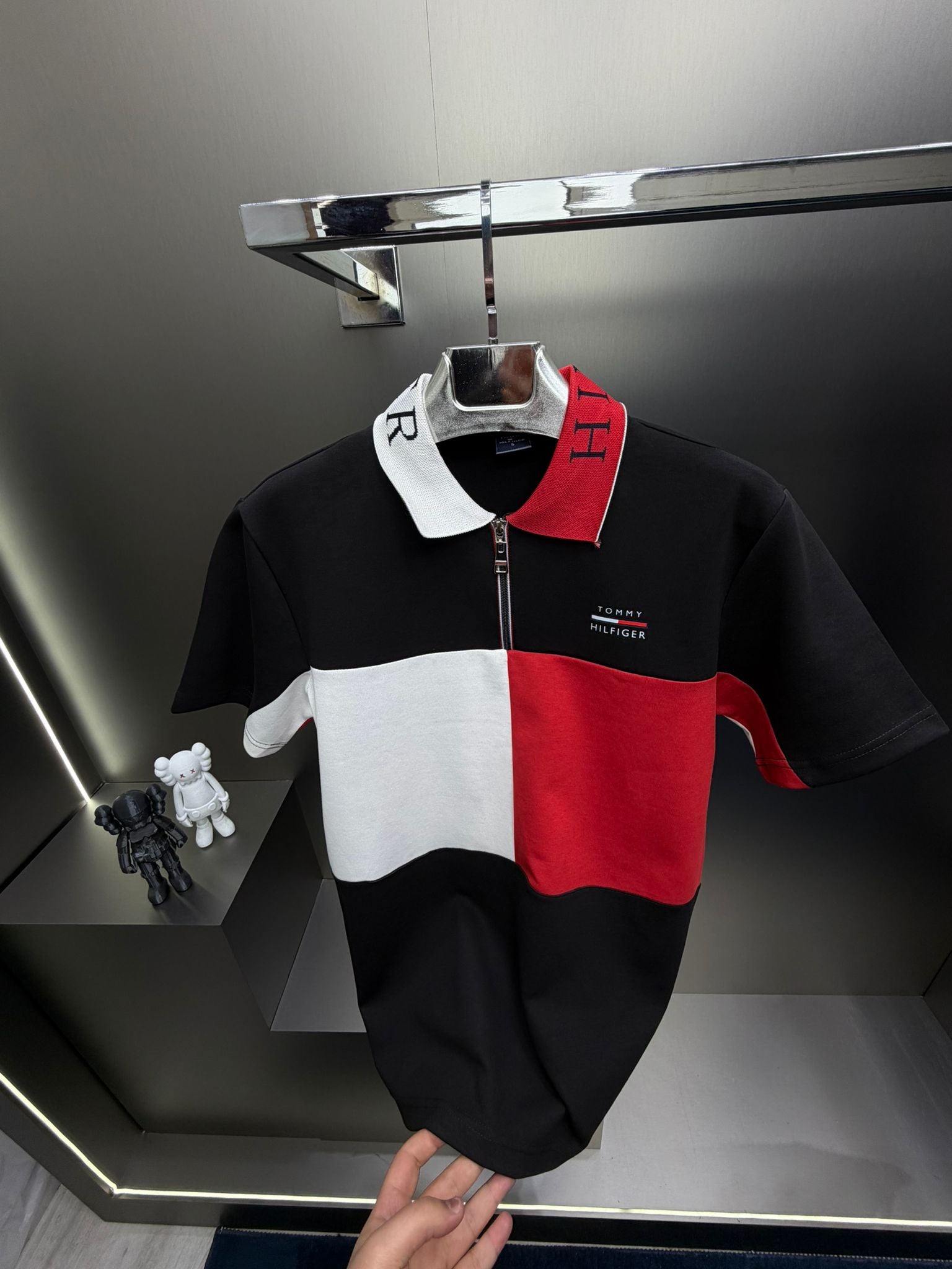 Tommy Hilfiger Siyah İthal Yazlık Eşofman Takımı