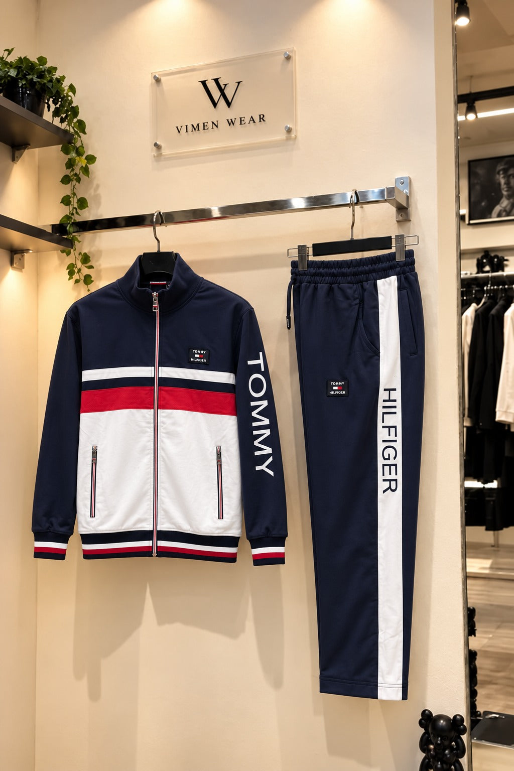 Tommy Hilfiger Lacivert İthal Eşofman Takımı