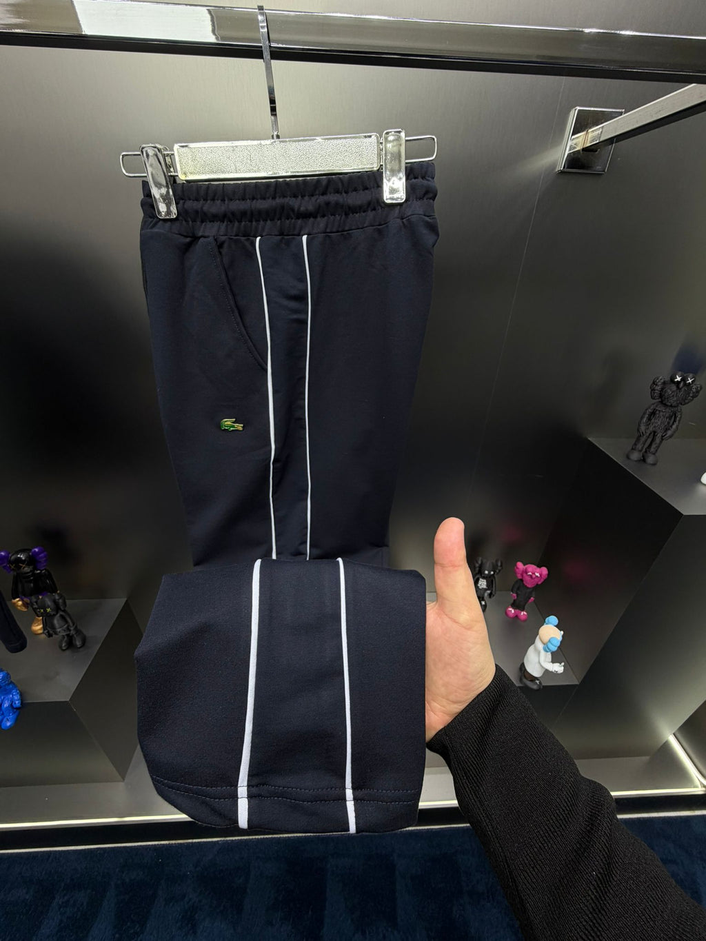 Lacoste Lacivert İthal Yazlık Eşofman Takımı