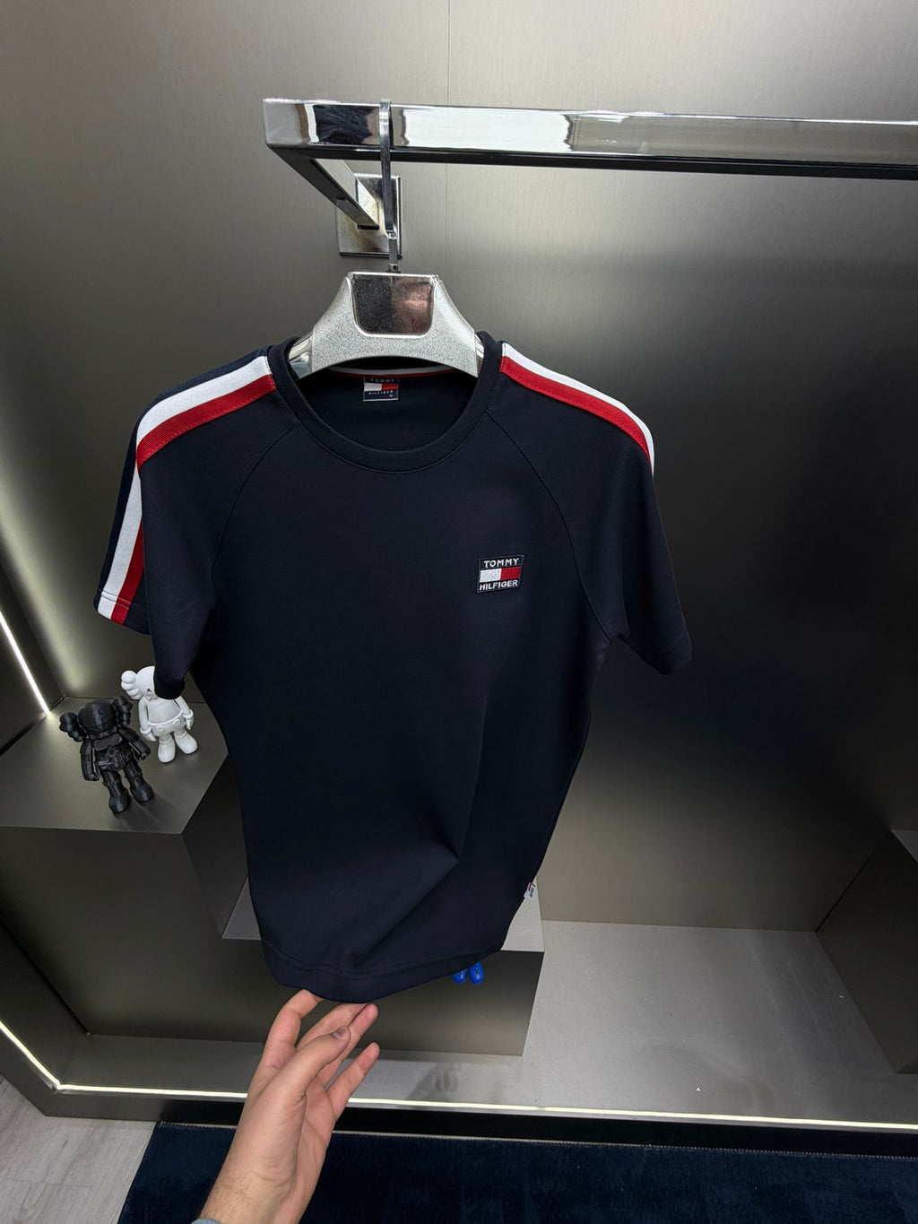 Tommy Hilfiger Lacivert İthal Şortlu Eşofman Takımı