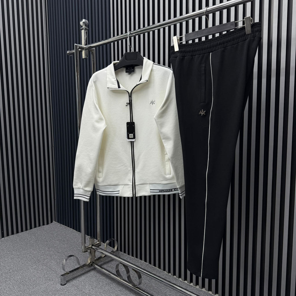 Armani Exchange Siyah Beyaz Eşofman Takım