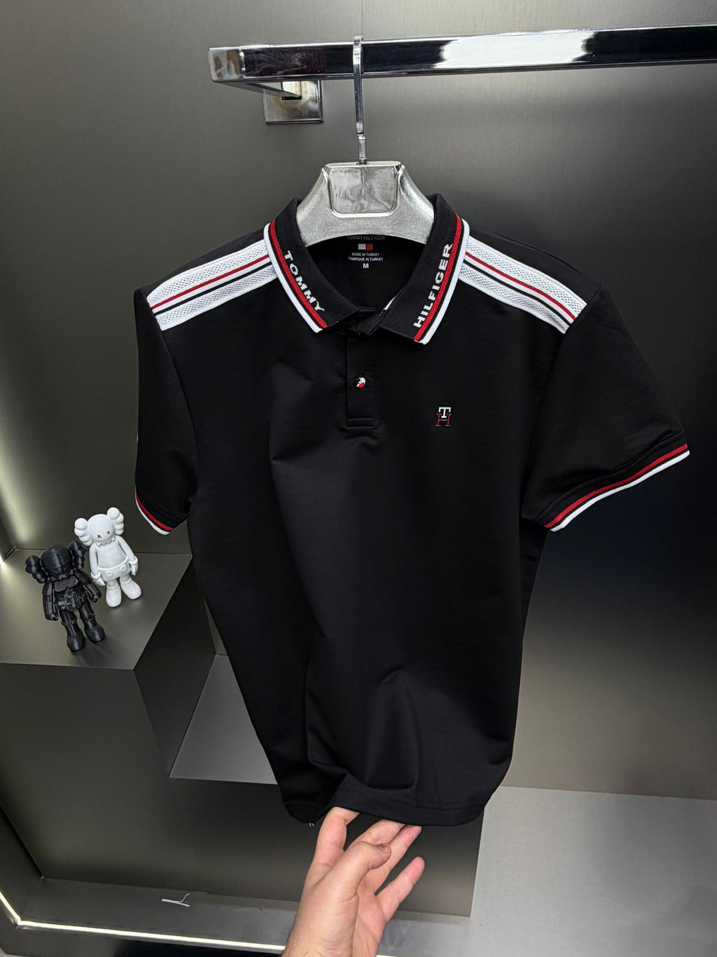 Tommy Hilfiger Siyah İthal Yazlık Eşofman Takımı