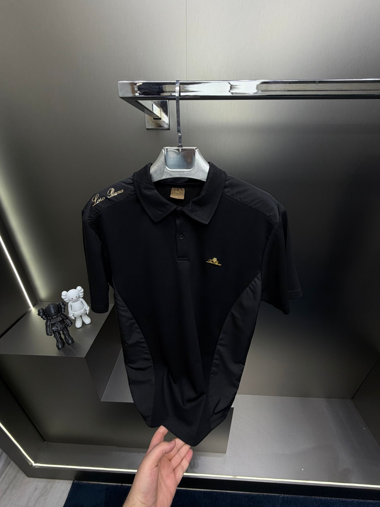 Loro Piana Siyah İthal Yazlık Eşofman Takımı