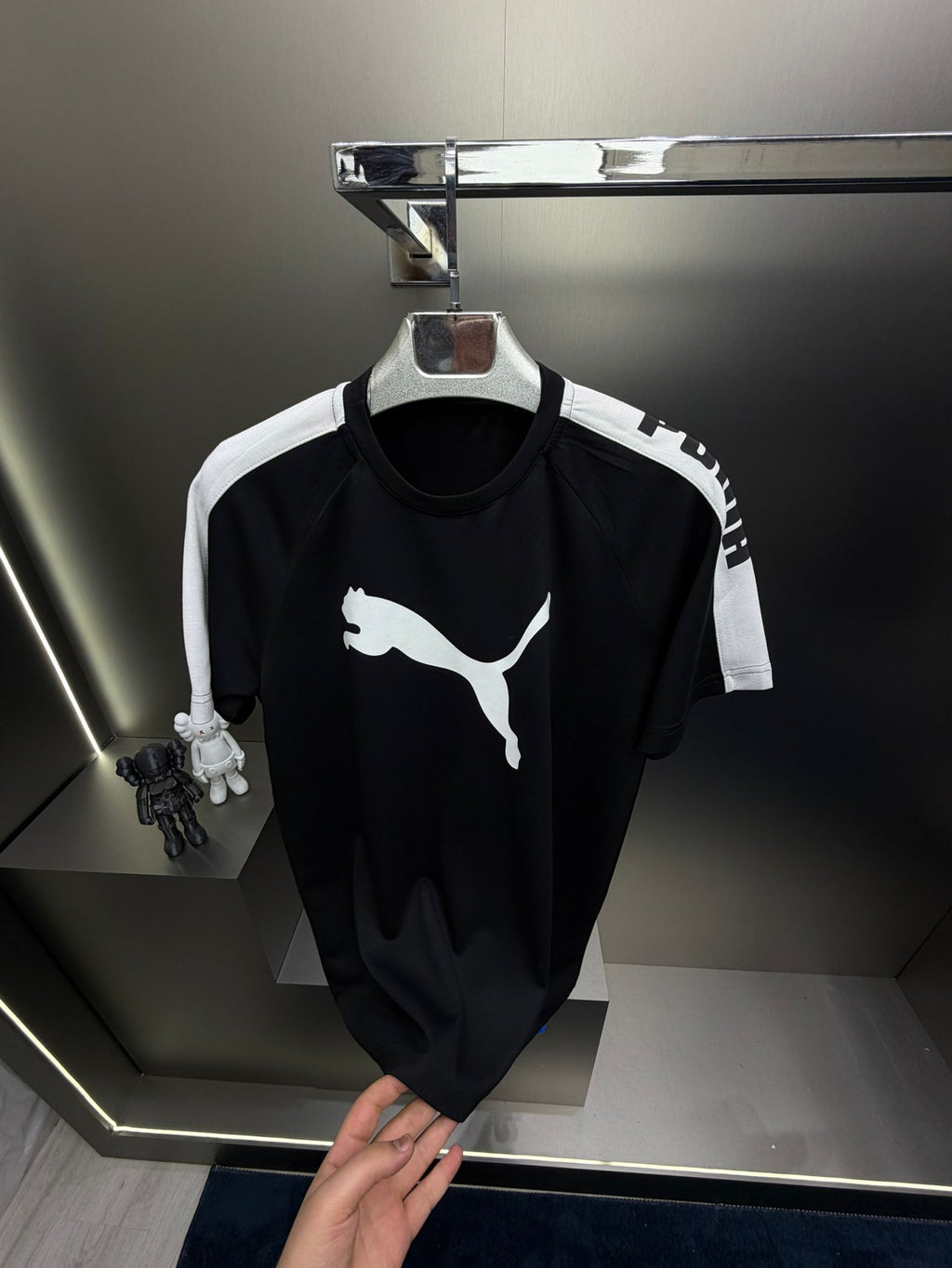 Puma Siyah İthal Şortlu Eşofman Takımı