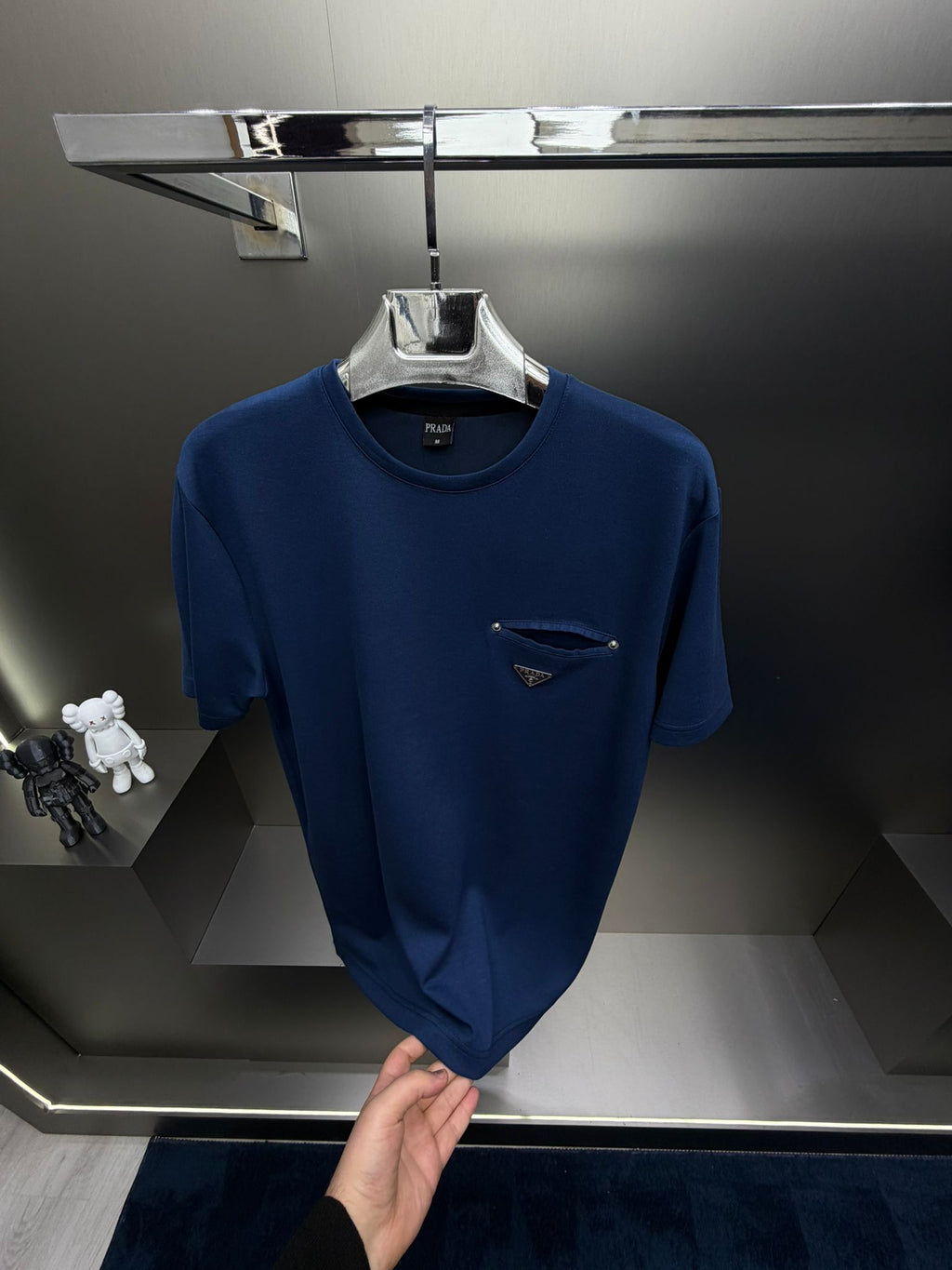 Prada Lacivert İthal Şortlu Eşofman Takımı