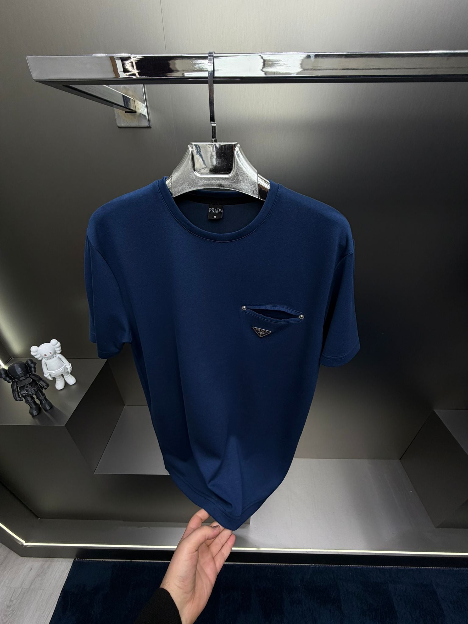 Prada Lacivert İthal Şortlu Eşofman Takımı