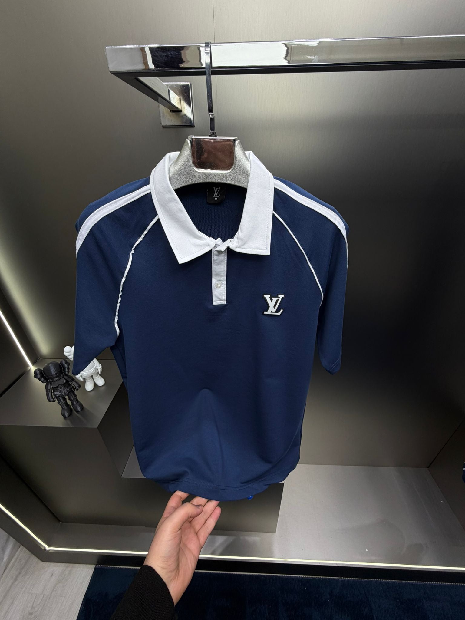Louis Vuitton Lacivert İthal Yazlık Eşofman Takımı