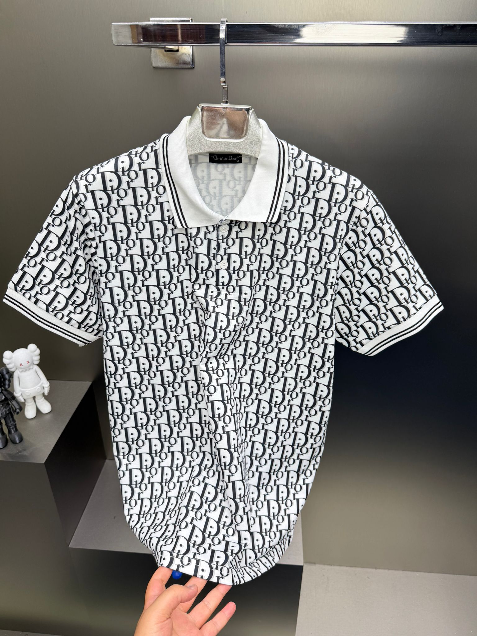 Dior Beyaz İthal Şortlu Eşofman Takımı