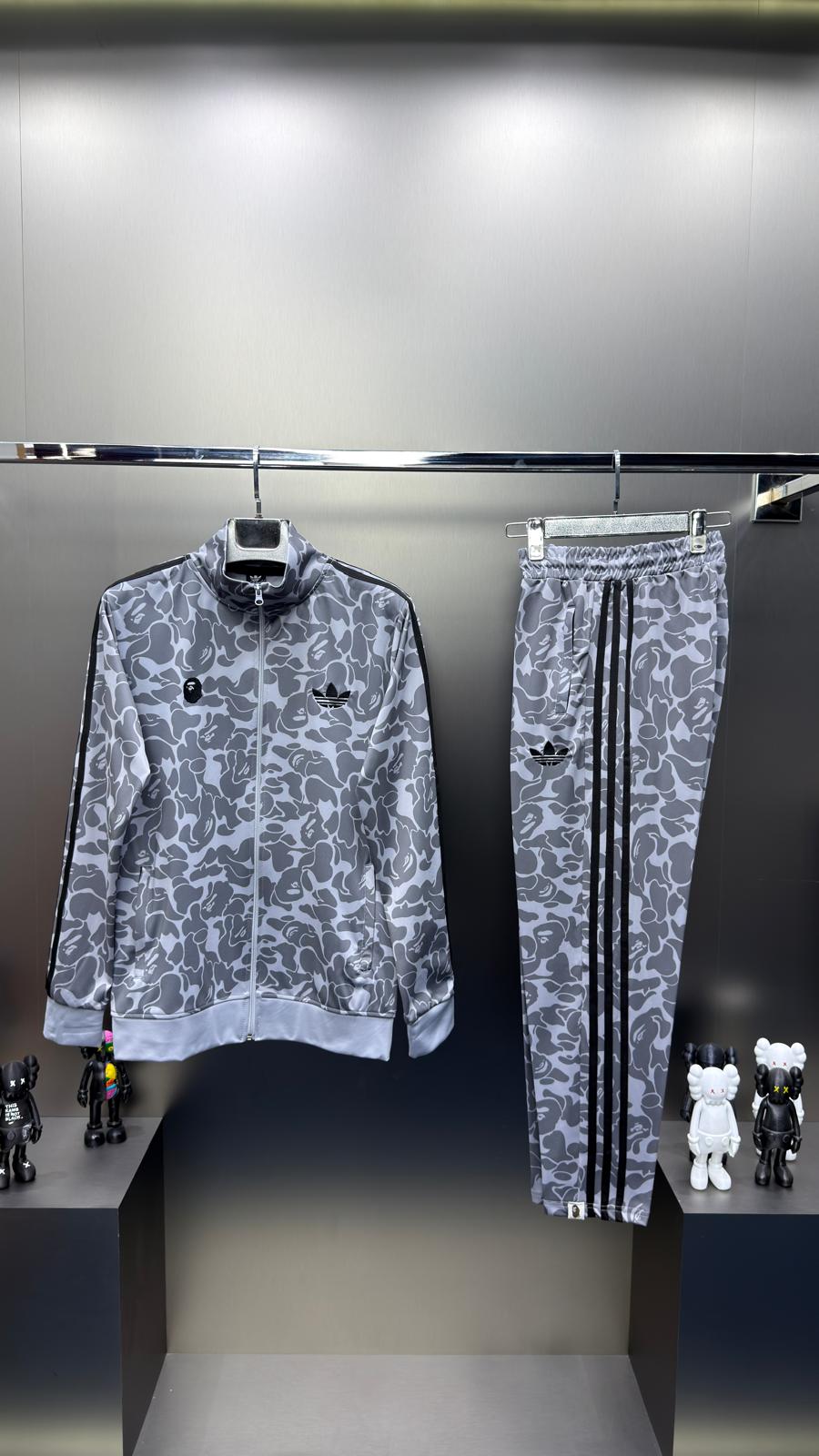 Adidas Füme İthal Eşofman Takımı