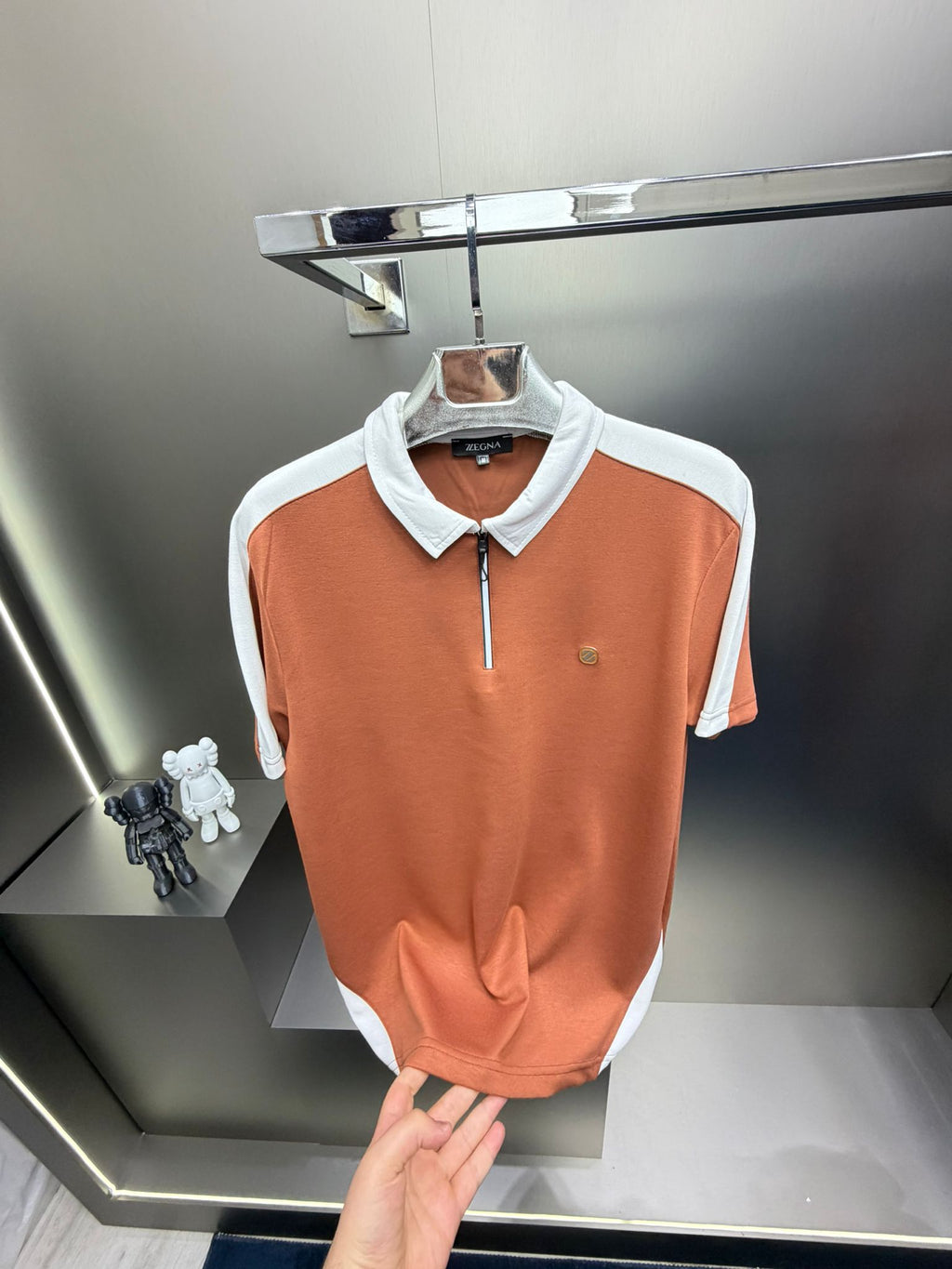 Zegna Kiremit İthal Yazlık Eşofman Takımı
