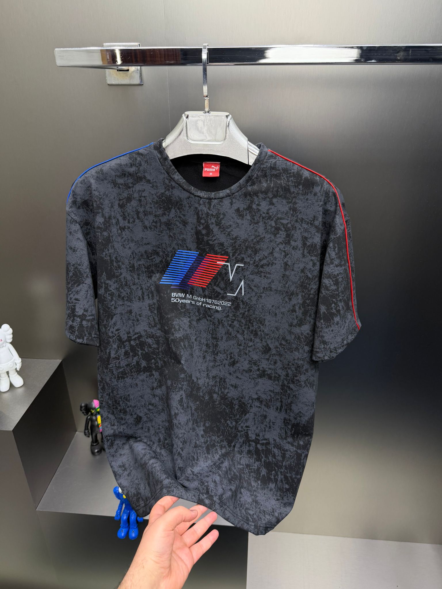 Puma BMW Siyah İthal Yazlık Eşofman Takımı