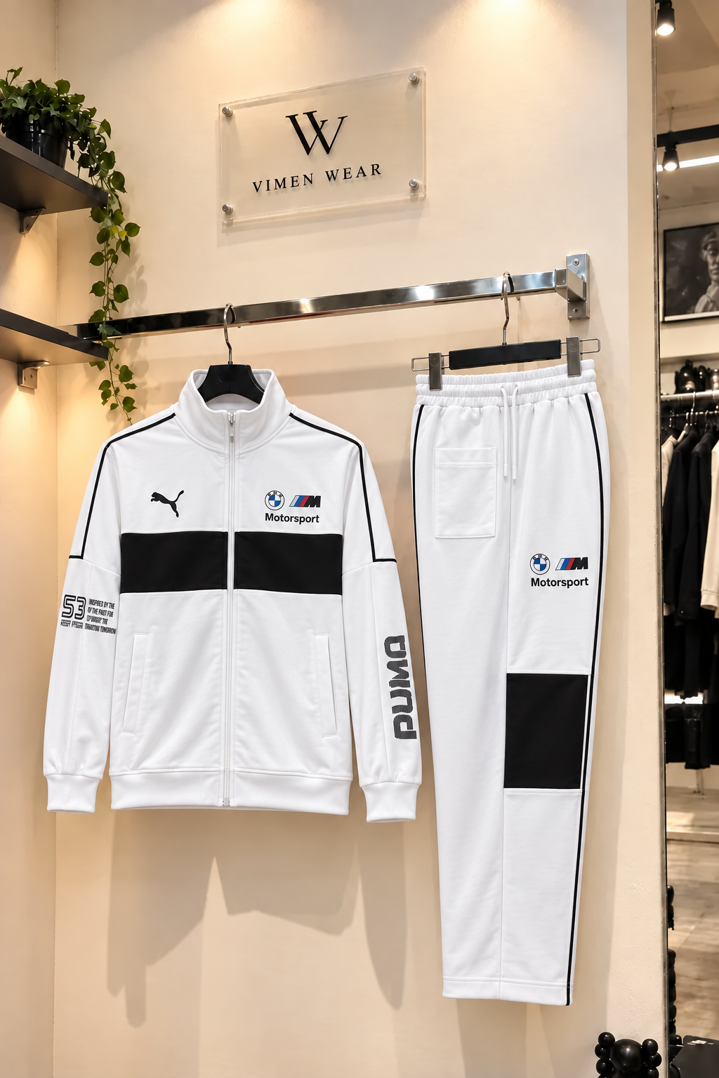 Puma Beyaz İthal Eşofman Takım