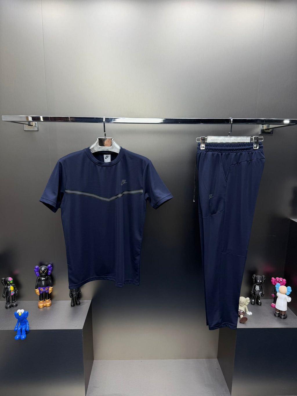 Nike Lacivert Renk İthal Yazlık Eşofman Takımı