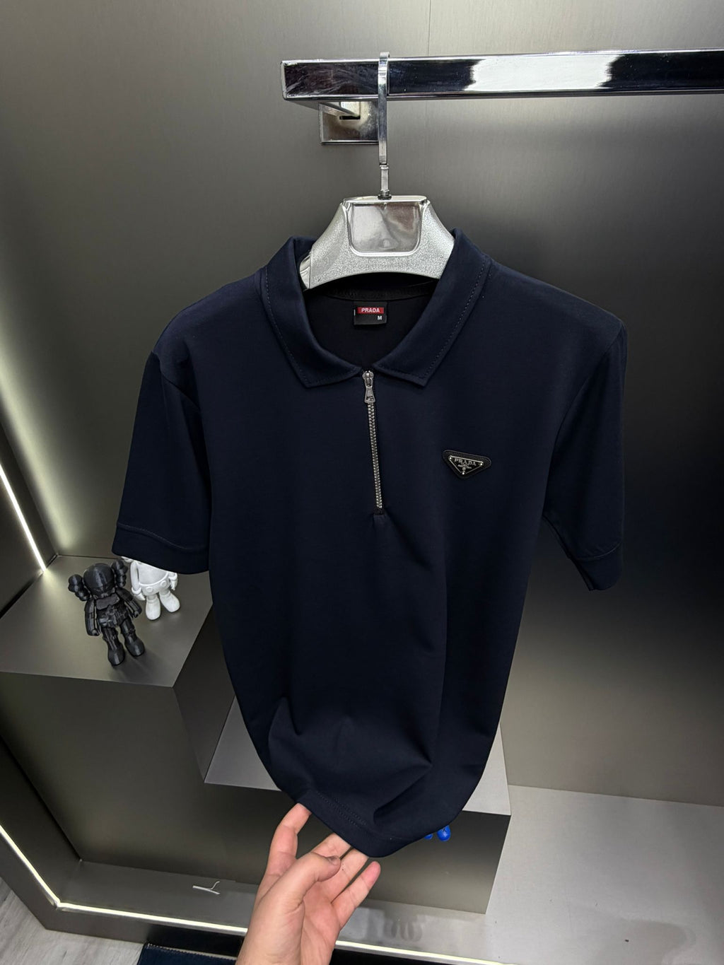 Prada Lacivert İthal Yazlık Eşofman Takımı