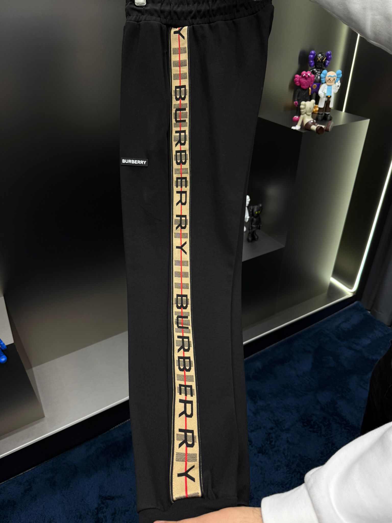 Burbrry Siyah İthal Takım