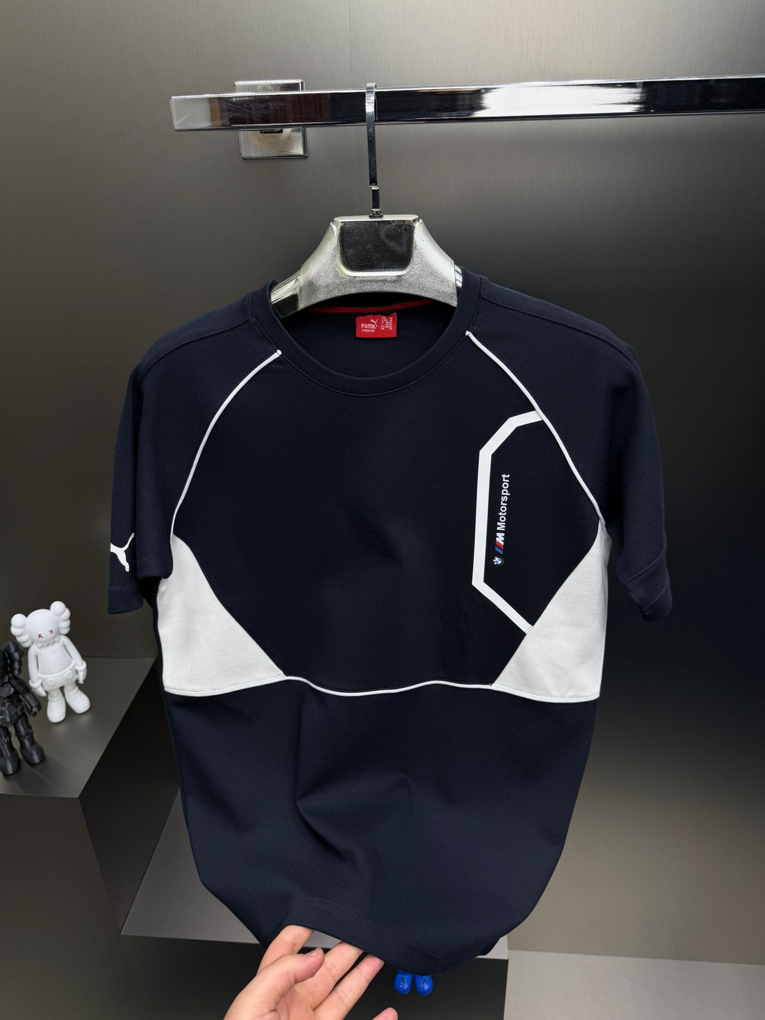 Puma BMW MSport Lacivert İthal Şortlu Eşofman Takımı