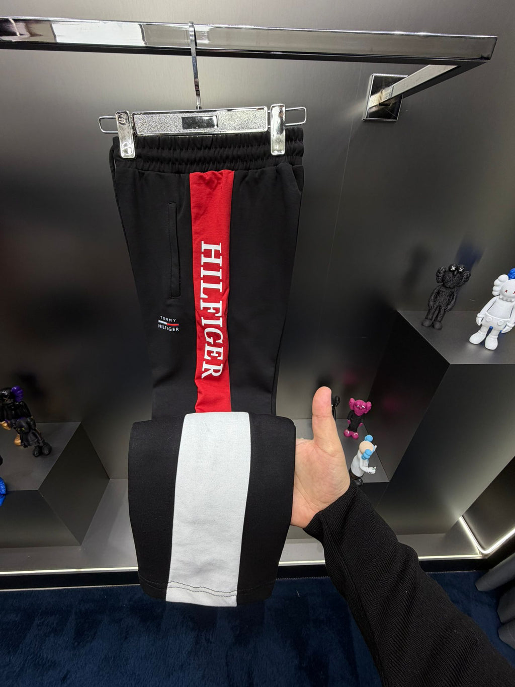 Tommy Hilfiger Siyah İthal Yazlık Eşofman Takımı