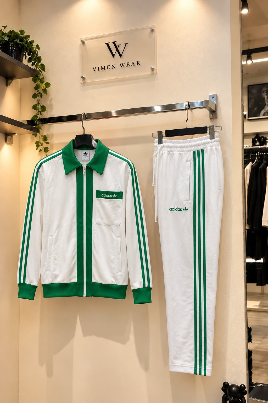 Adidas Beyaz İthal Eşofman Takım