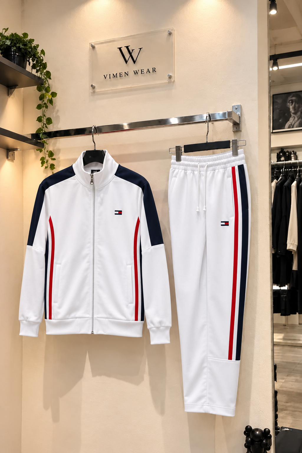 Tommy Hilfiger Beyaz İthal Eşofman Takım