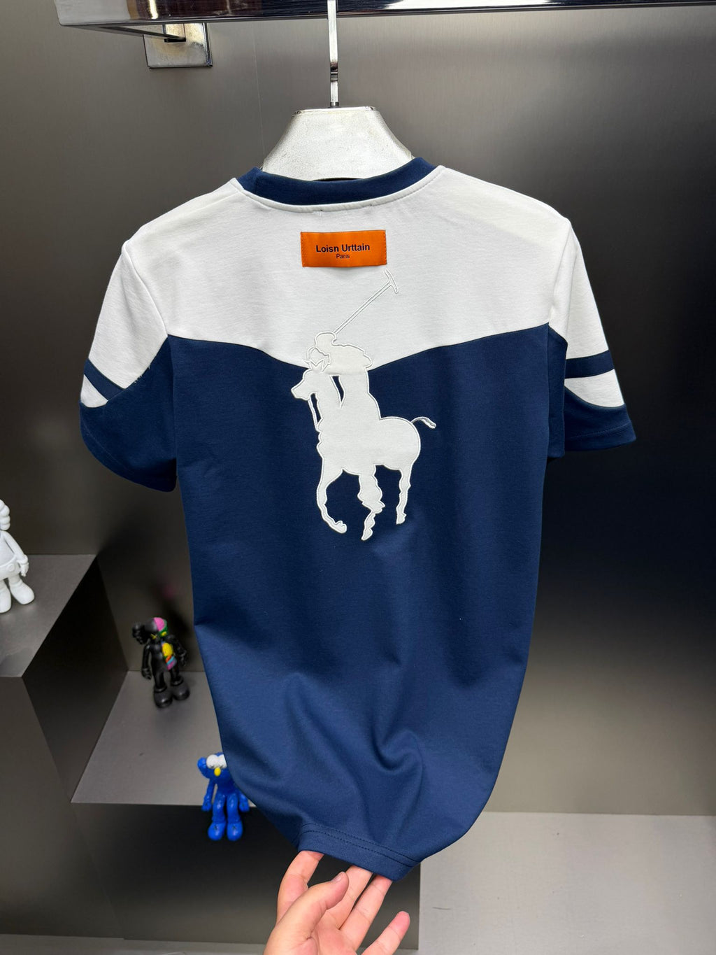 Polo Mavi İthal Şortlu Eşofman Takımı