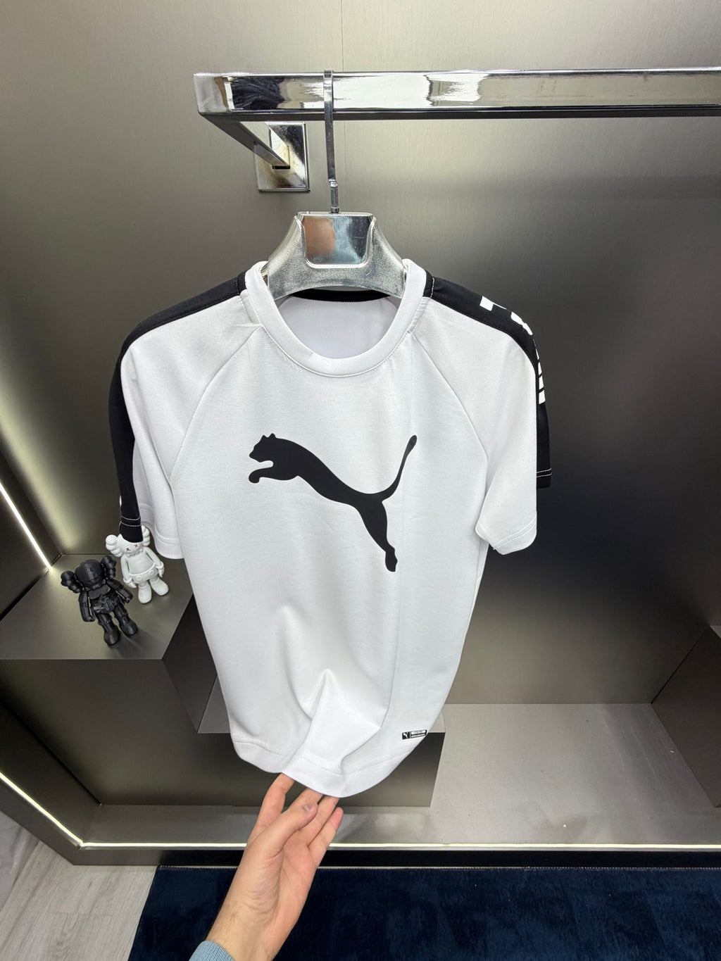 Puma  Beyaz İthal Şortlu Eşofman Takımı