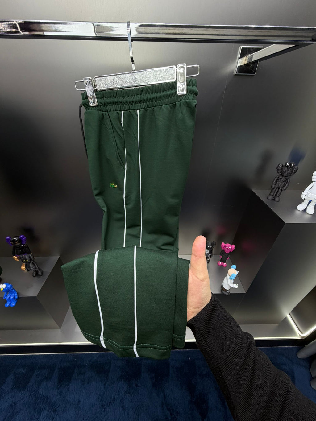 Lacoste Yeşil İthal Yazlık Eşofman Takımı