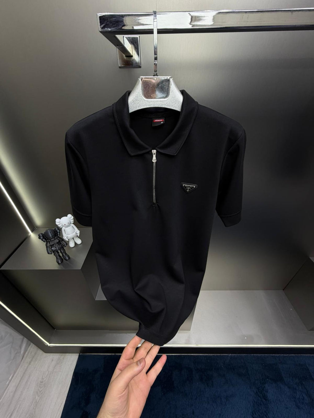 Prada Siyah İthal Şortlu Eşofman Takımı