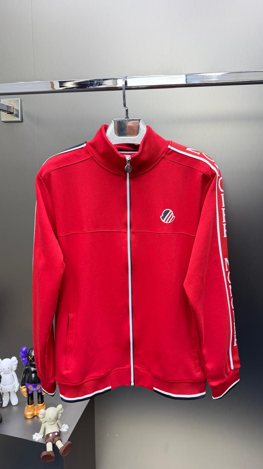 Moncler Kırmızı Siyah Eşofman Takım