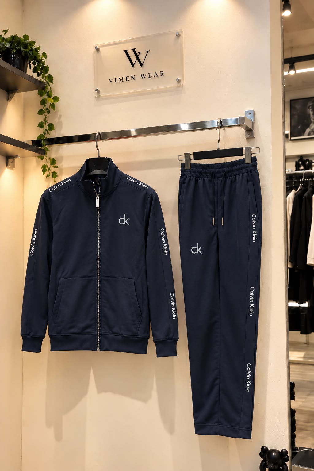 Calvin Klein Lacivert İthal Eşofman Takımı