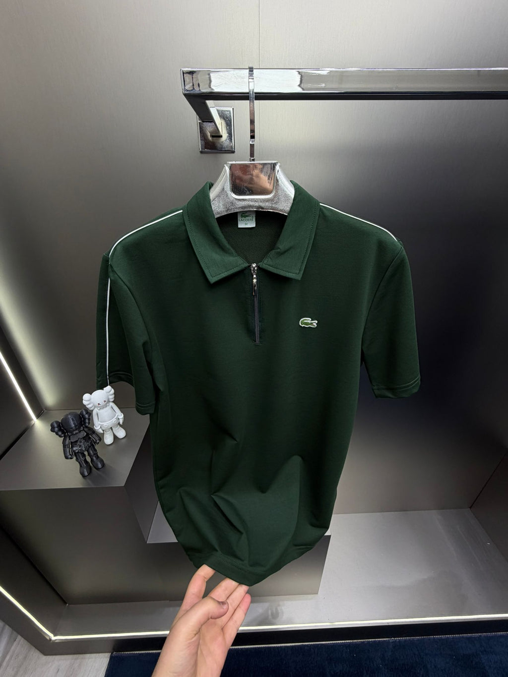 Lacoste Yeşil İthal Yazlık Eşofman Takımı