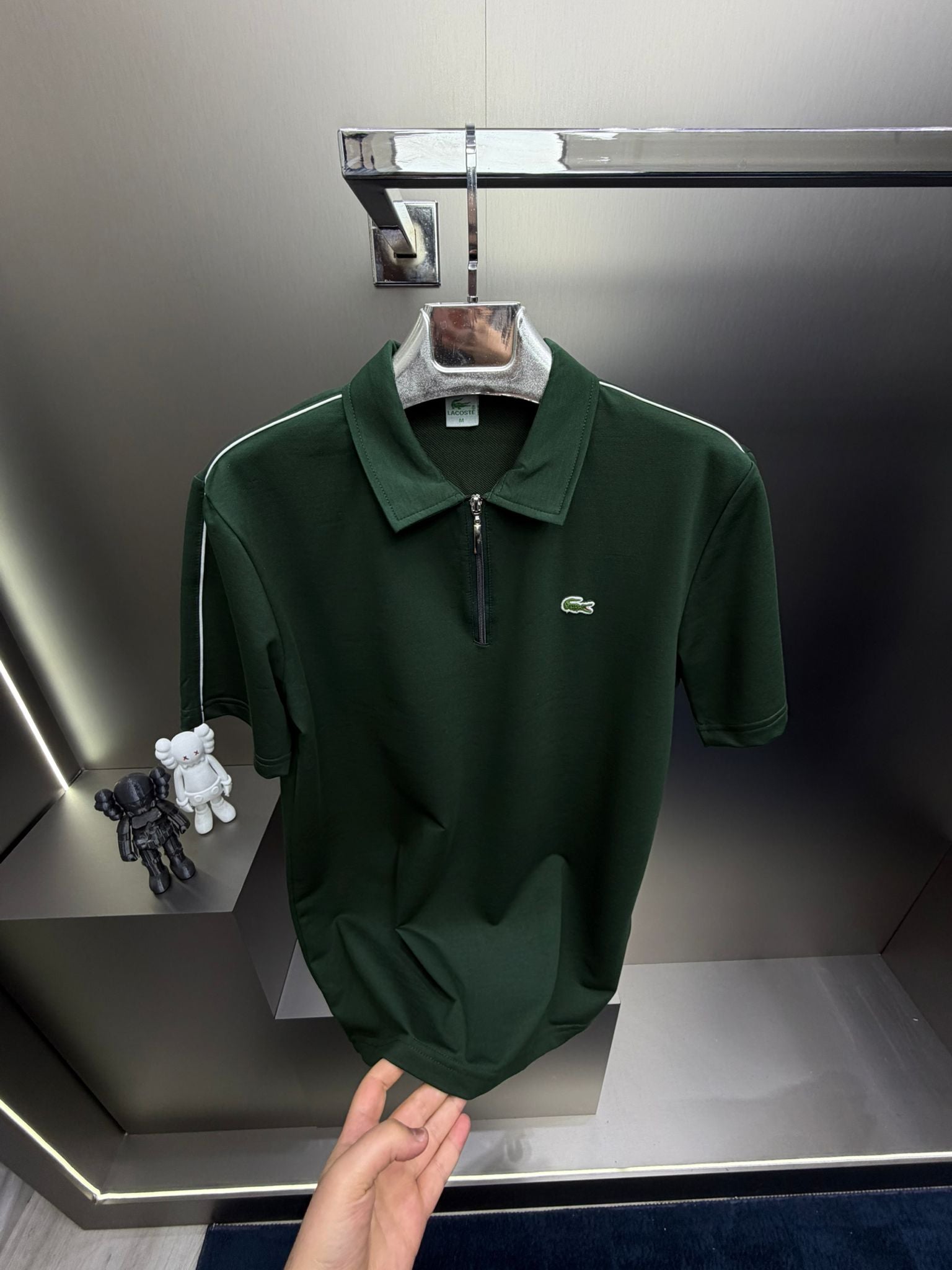 Lacoste Yeşil İthal Yazlık Eşofman Takımı