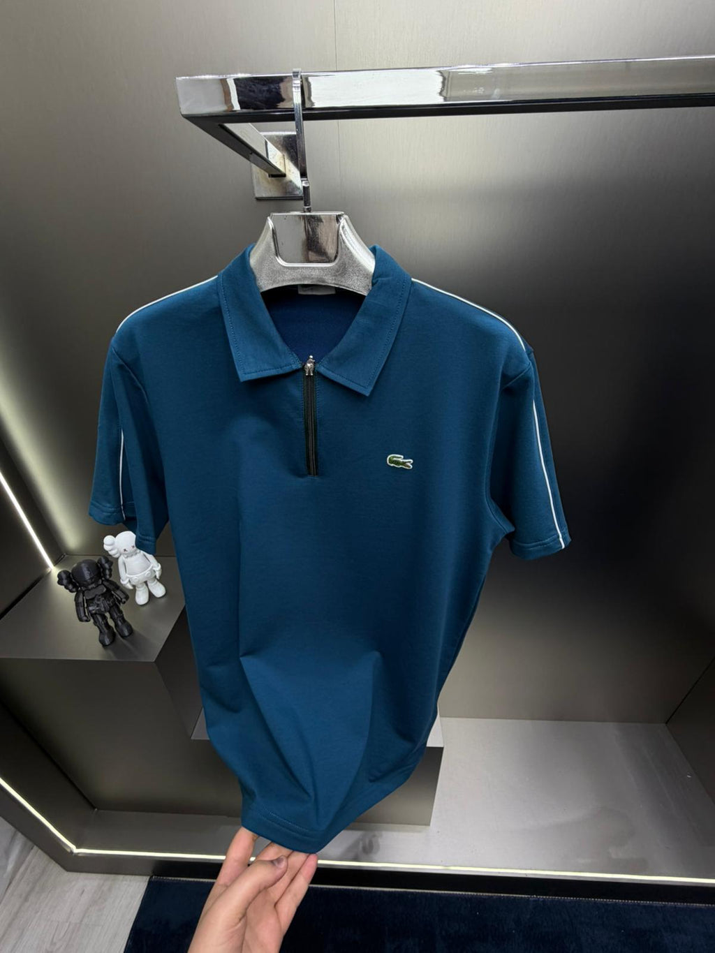 Lacoste Turkuaz İthal Yazlık Eşofman Takımı