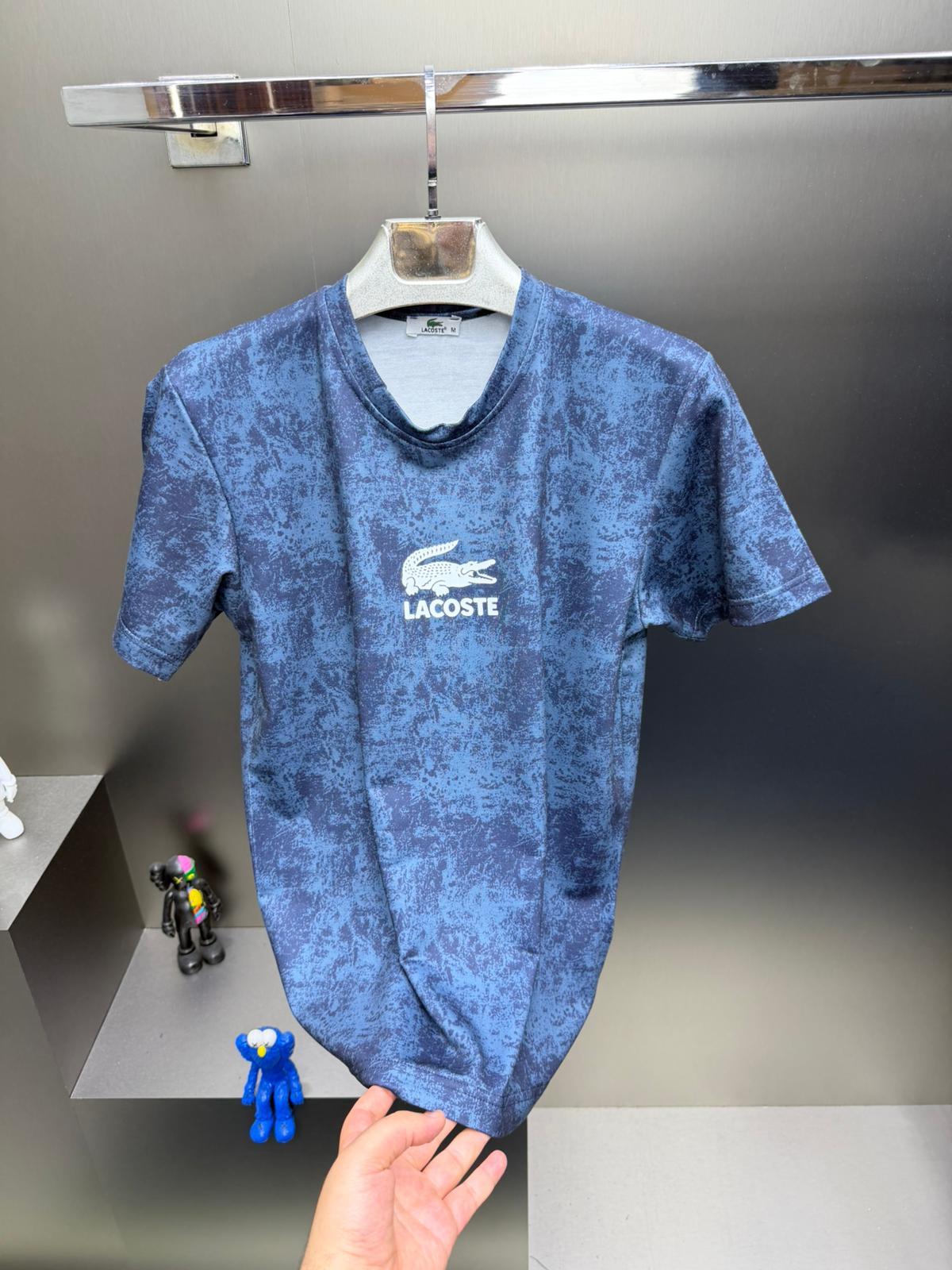 Lacoste Mavi İthal Şortlu Eşofman Takımı