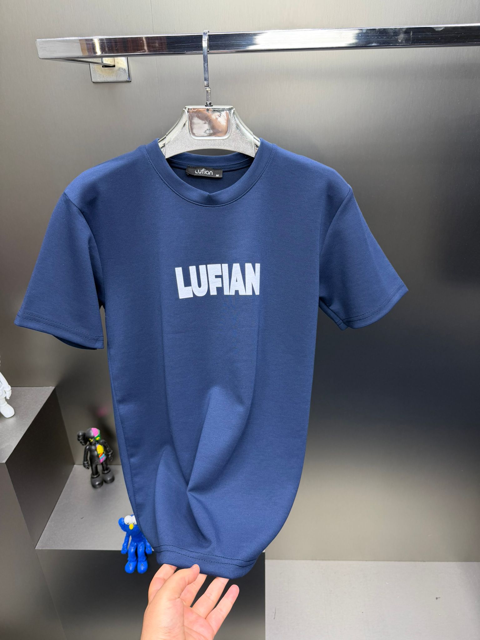 Lufian Lacivert İthal Şortlu Eşofman Takımı