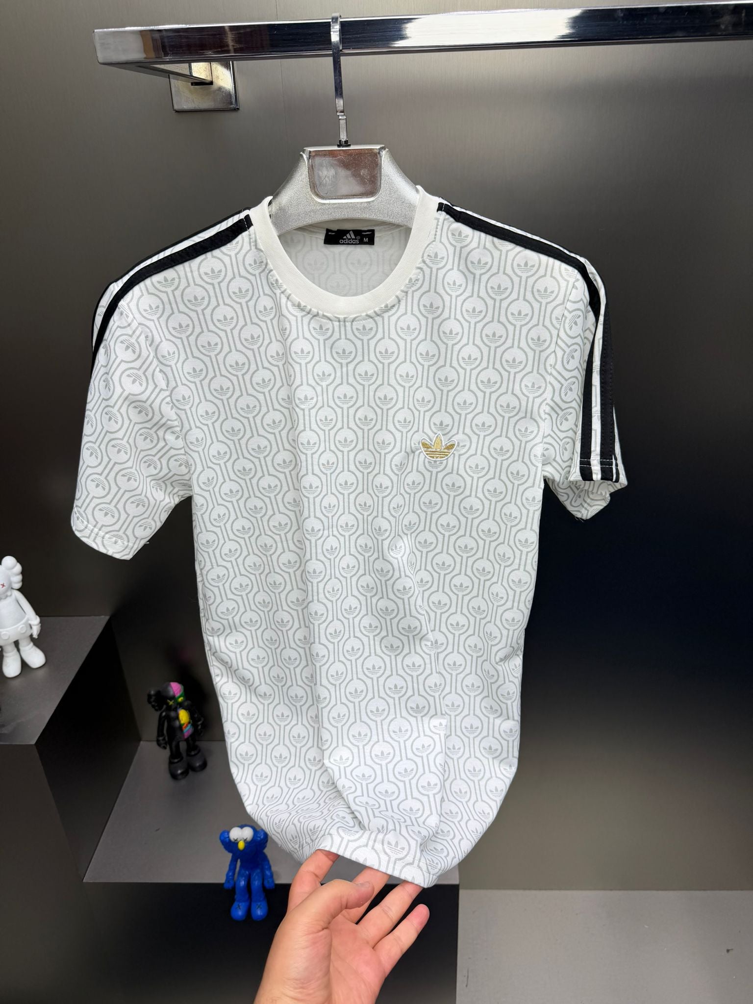 Adidas Beyaz İthal Şortlu Eşofman Takımı
