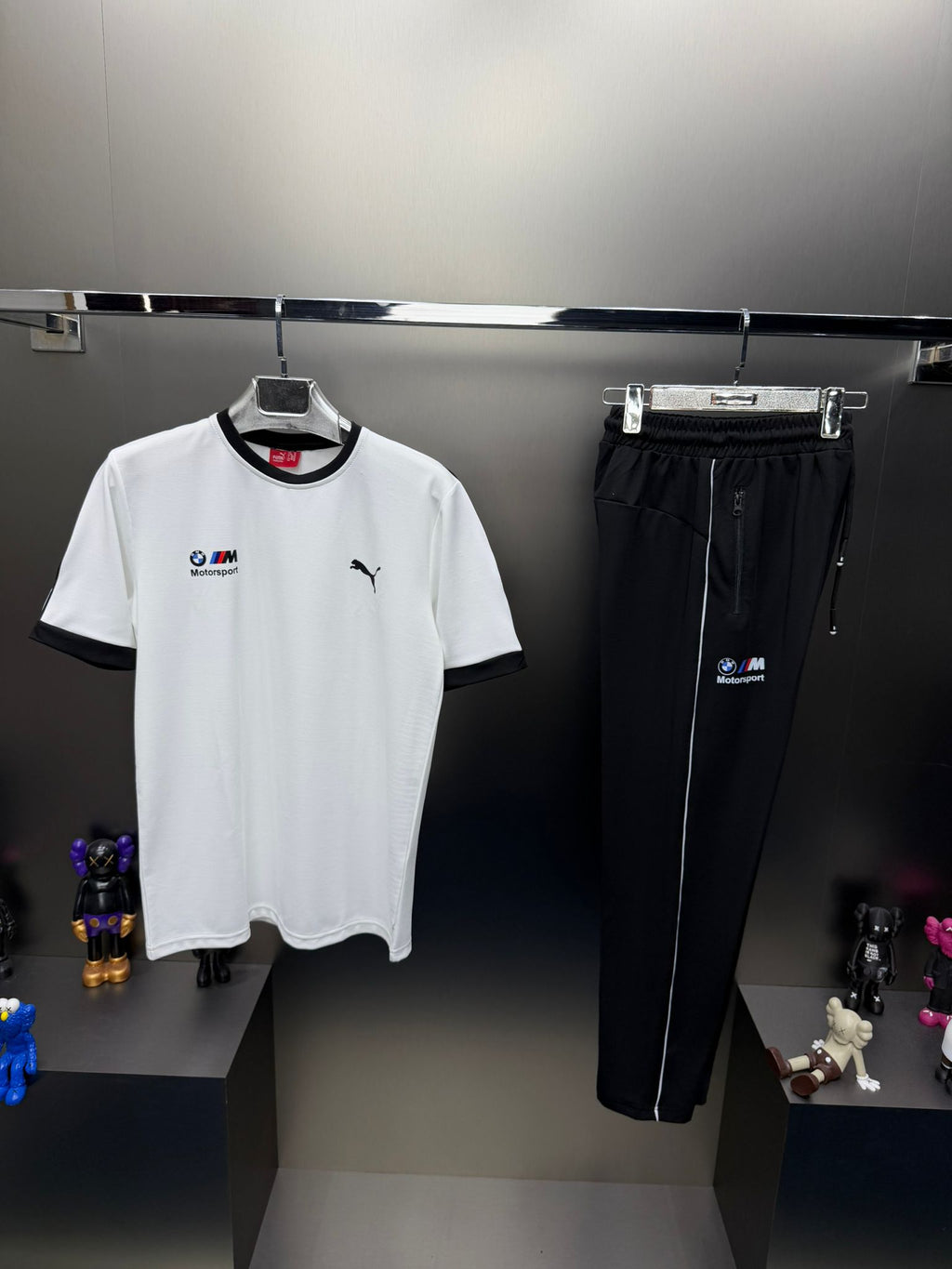 Puma BMW Beyaz İthal Yazlık Eşofman Takımı