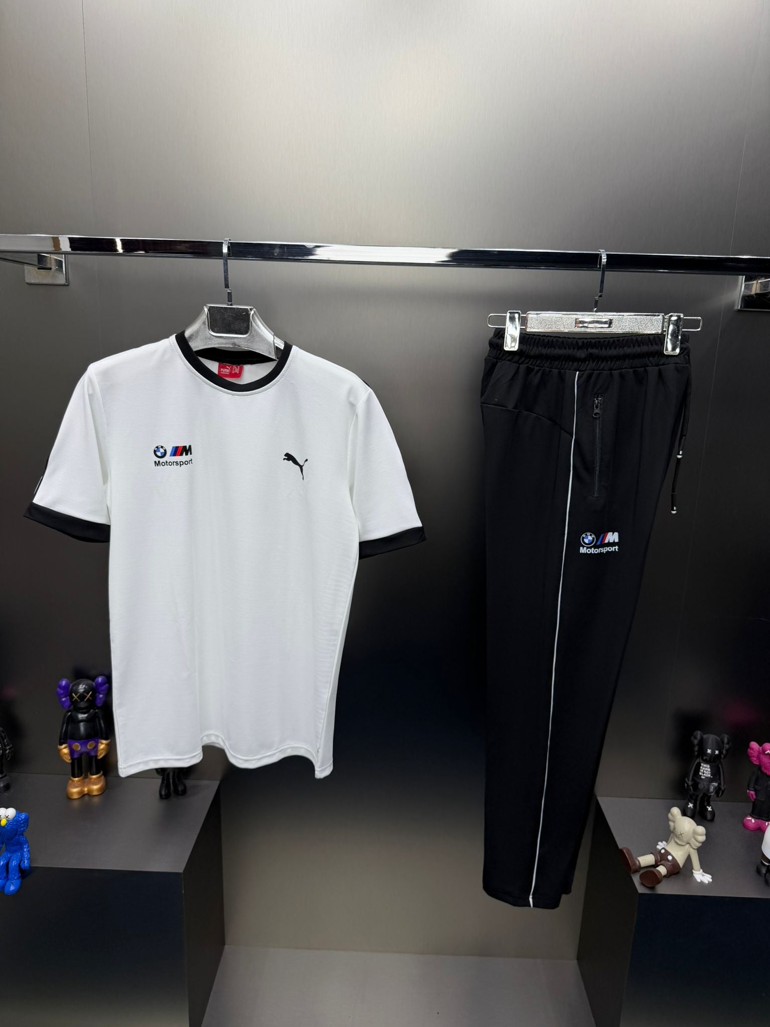 Puma BMW Beyaz İthal Yazlık Eşofman Takımı