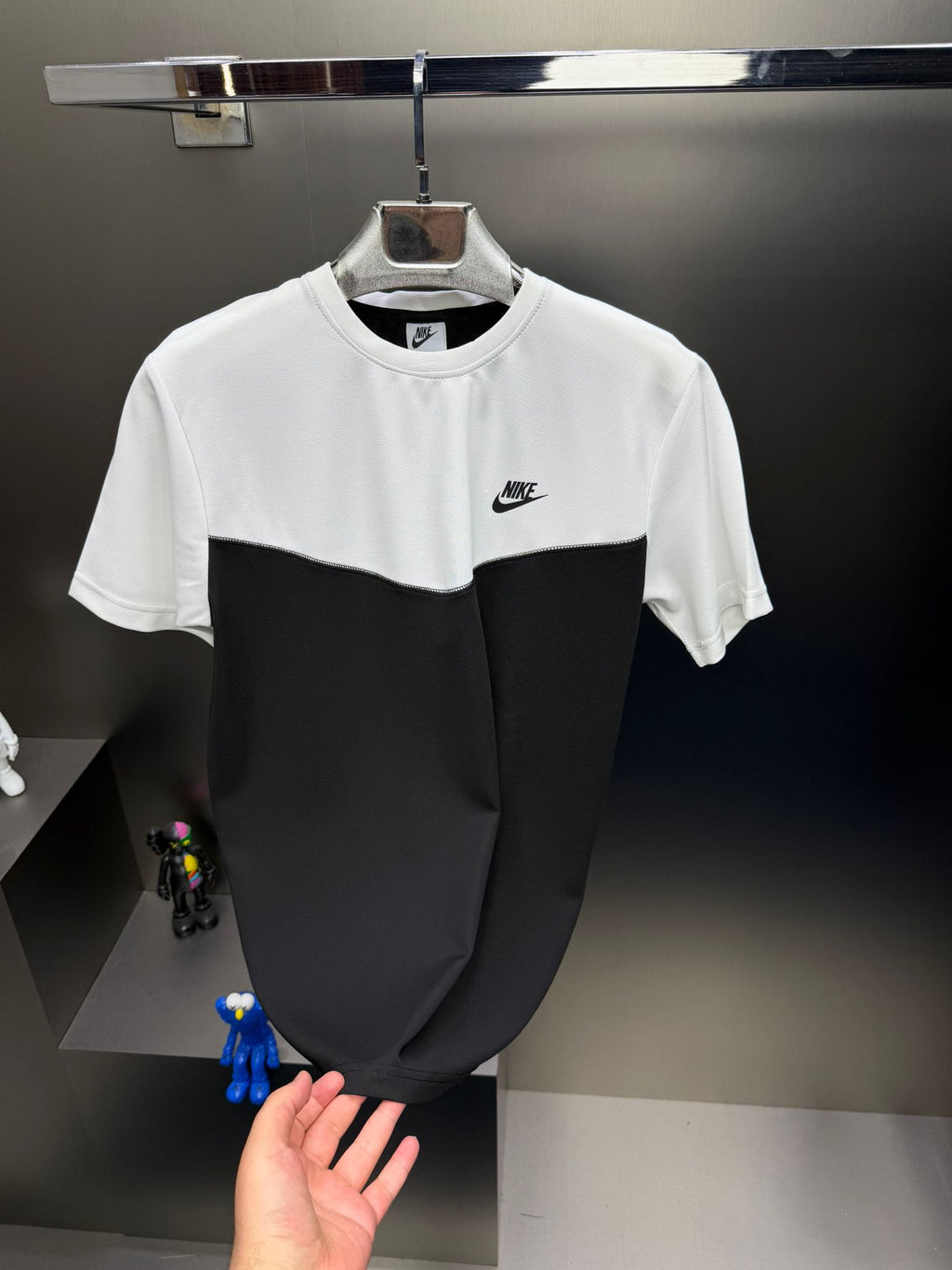 Nike Siyah Beyaz Renk İthal Yazlık Eşofman Takımı