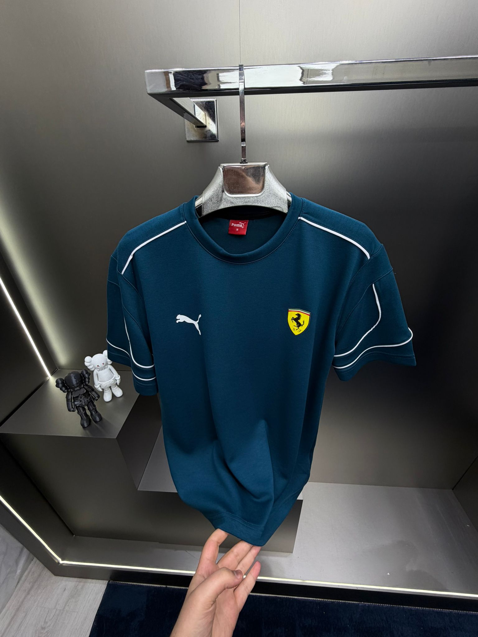 Ferrari Turkuaz İthal Yazlık Eşofman Takımı