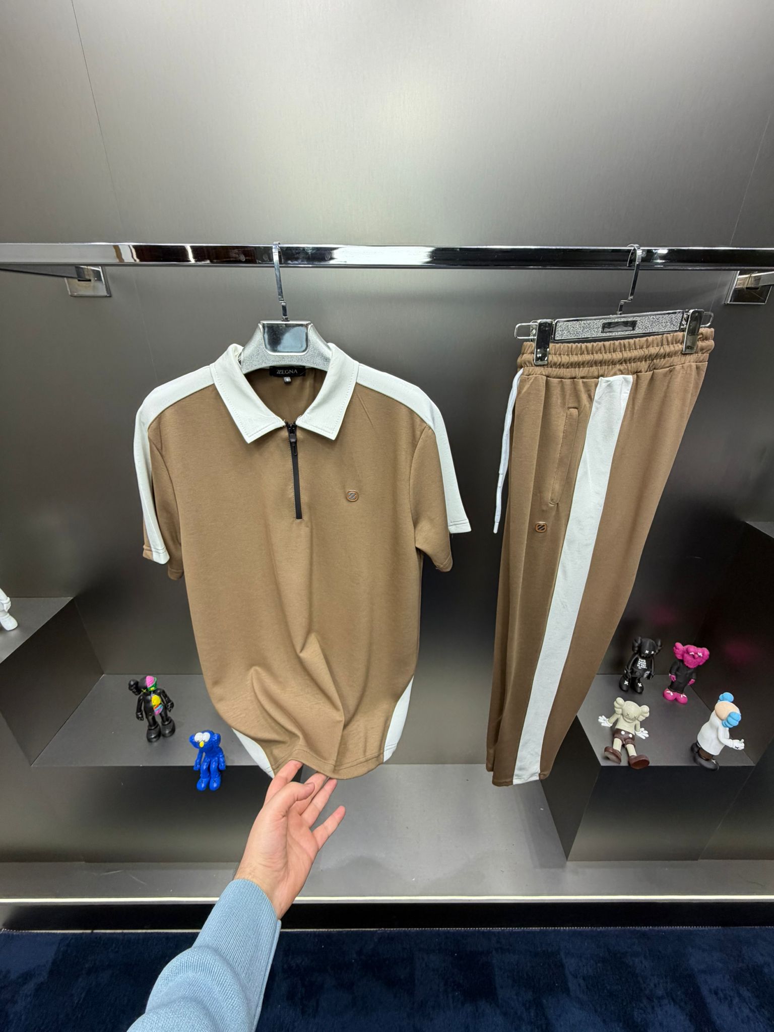 Zegna Gold İthal Yazlık Eşofman Takımı