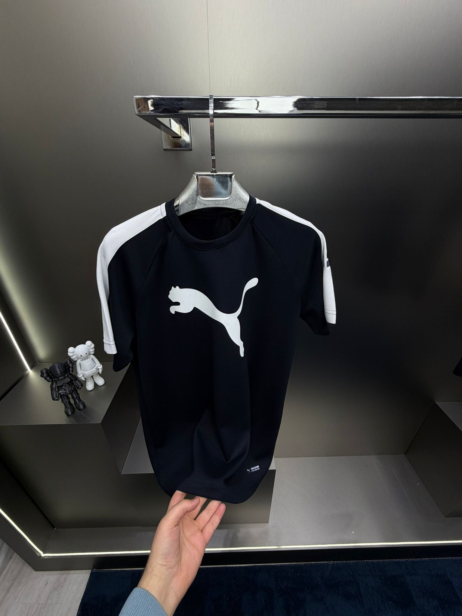 Puma Lacivert İthal Şortlu Eşofman Takımı