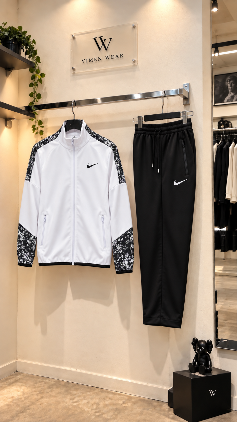 Nike Beyaz İthal Eşofman Takım