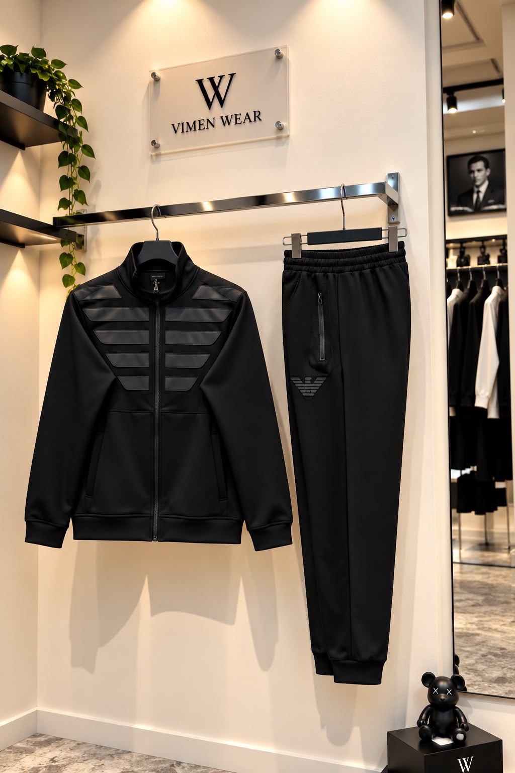 Emporio Armani Siyah İthal Eşofman Takımı