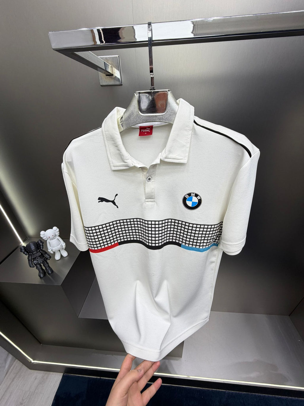 Puma BMW MSport Racing Ekru İthal Yazlık Eşofman Takımı