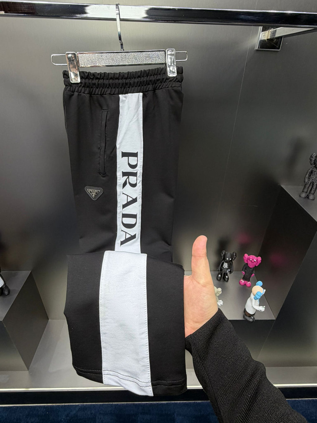 Prada Beyaz İthal Yazlık Eşofman Takımı